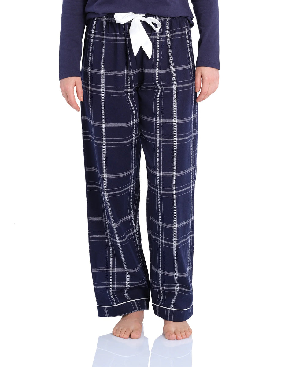 Magnolia Lounge Jacquard Check Pj Pant – Undercover Sleepwear And Lingerie