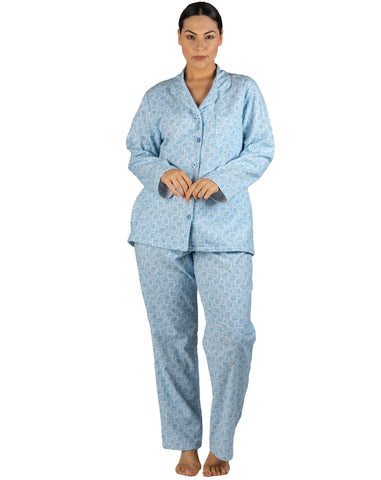 SCHRANK PAISLEY REVERE PJ SET - SK500P   BLUE & PINK